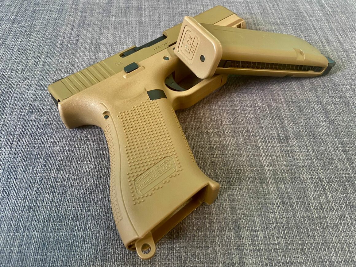 Marcajes de la base del cargador de la Glock 19X VFC 